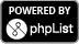 powered by phpList 3.4.5, © phpList ltd